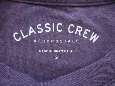 Aéropostale Classic Crew T-Shirt - Focus on the Good - Thumbnail 2