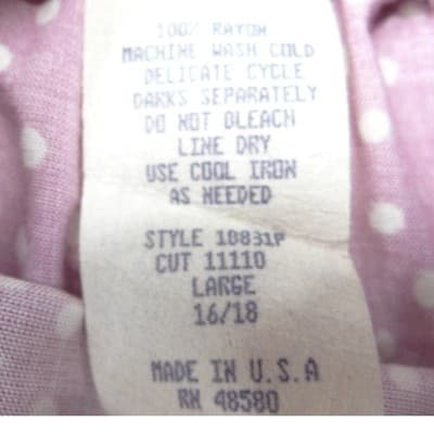 Vintage Connections Mauve Polka Dot Skirt Suit Set Blazer Skirt Belt Large 16/18 - Thumbnail 4