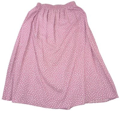 Vintage Connections Mauve Polka Dot Skirt Suit Set Blazer Skirt Belt Large 16/18 - Thumbnail 10