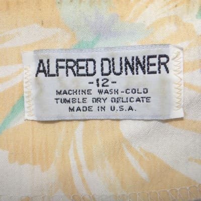 Alfred Dunner Vintage Floral Blazer Pastel Tropical Single Button Made in USA 12 - Thumbnail 3