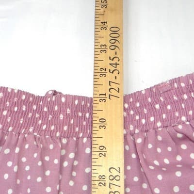 Vintage Connections Mauve Polka Dot Skirt Suit Set Blazer Skirt Belt Large 16/18 - Thumbnail 14