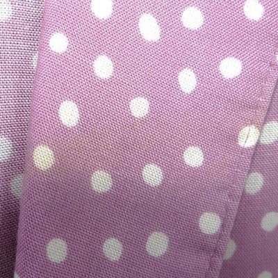 Vintage Connections Mauve Polka Dot Skirt Suit Set Blazer Skirt Belt Large 16/18 - Thumbnail 7