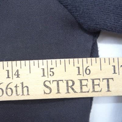Vintage Iconic Michael Simon Women Black Ruffle Pleated Button Front Jacket Sz S - Thumbnail 5