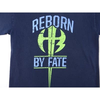 WWE Authentic Wear Youth Medium T Shirt Reborn By Fate Wrestling Tee - Thumbnail 3
