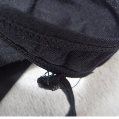 Black Lace Up Front Sports Bra Removable Pads Sleeveless Activewear - Thumbnail 4