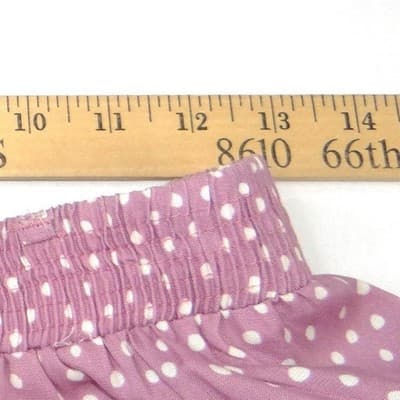 Vintage Connections Mauve Polka Dot Skirt Suit Set Blazer Skirt Belt Large 16/18 - Thumbnail 13