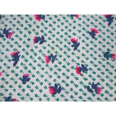 PARTNERS Mervyns Womens Size Small Floral Print V Neck Short Sleeve Top - Thumbnail 7