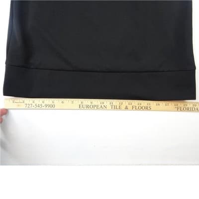 Charlie Paige Black Crew Neck Eyelet Detail 3/4 Sleeve Dress S P - Thumbnail 5