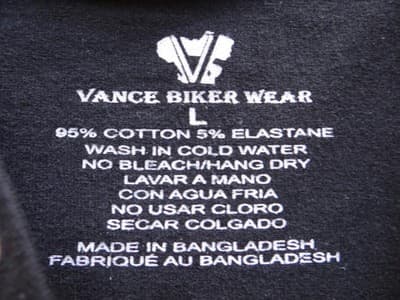 Black Lace-Up Front American Pride Motorcycle Tank Top - Thumbnail 6