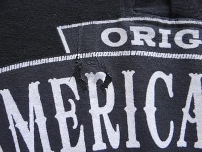 Black Lace-Up Front American Pride Motorcycle Tank Top - Thumbnail 4