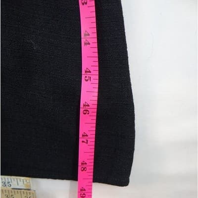 K Woman Black Sleeveless A Line Midi Dress Size 20W Style 891785 - Thumbnail 6