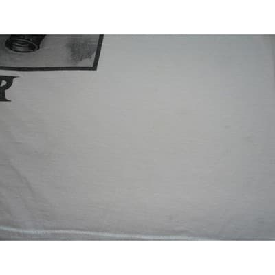 White Justin Bieber Graphic T-Shirt - Thumbnail 4