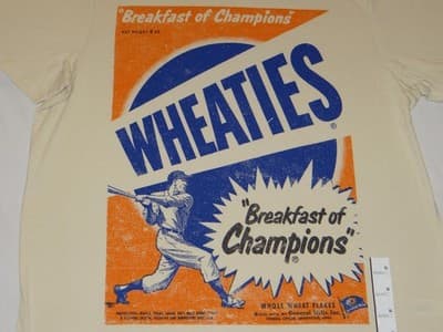 Wheaties 'Breakfast of Champions' Graphic T-Shirt - Thumbnail 3