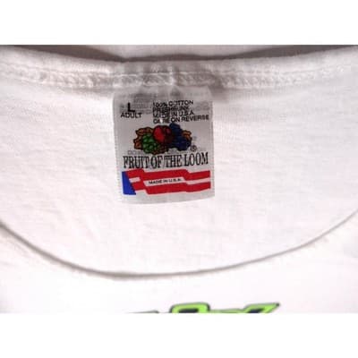 Vintage Smokin Joes Racing tank top featuring Jimmy Spencer graphics White Neon - Thumbnail 2