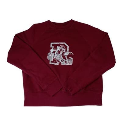Route 66 Burgundy Tiger Victory Graphic Sweatshirt Women's Medium