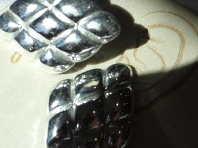 Vintage Silver-toned Earrings - Thumbnail 7