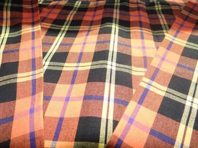 Women's Long Sleeve Plaid Button-Up Shirt with Rhinestone Spider Detail - Thumbnail 8