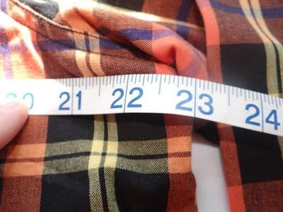 Women's Long Sleeve Plaid Button-Up Shirt with Rhinestone Spider Detail - Thumbnail 5