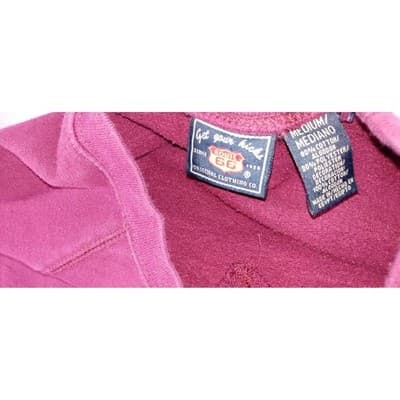 Route 66 Burgundy Tiger Victory Graphic Sweatshirt Women's Medium - Thumbnail 2