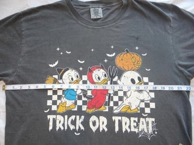 Huey, Dewey, and Louie in Halloween Disney Trick or Treat Graphic T-Shirt - Thumbnail 7
