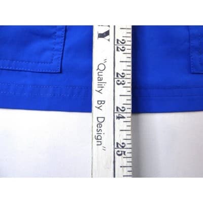 Koi Basics Royal Blue V Neck Scrub Top Short Sleeve Shirt Women's XS - Thumbnail 5