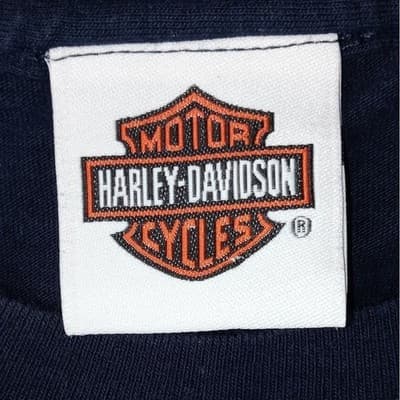 Harley Davidson Sturgis Black Hills Rally 2007 T Shirt Men Large Blue Wolf Moon - Thumbnail 3