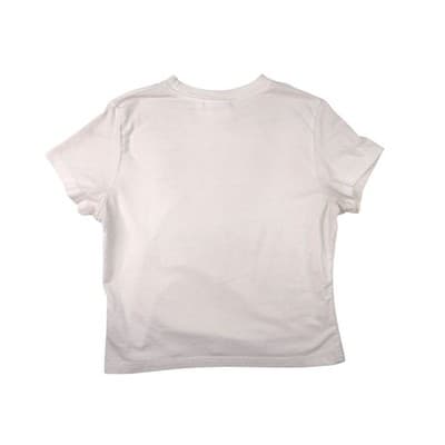 Y2K Daisy Street Studio Graphic T Shirt White Black Band Drum Guitar Logo Tee - Thumbnail 3