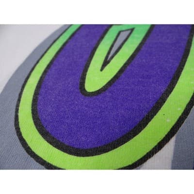 Vintage Smokin Joes Racing tank top featuring Jimmy Spencer graphics White Neon - Thumbnail 9
