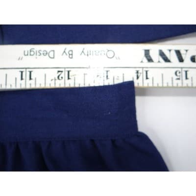 Vintage 2 piece Steven Michaels Skirt Suit Classic Navy Blue Made in USA Classic - Thumbnail 17