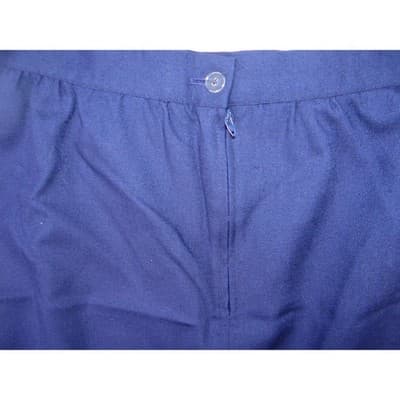 Vintage 2 piece Steven Michaels Skirt Suit Classic Navy Blue Made in USA Classic - Thumbnail 10