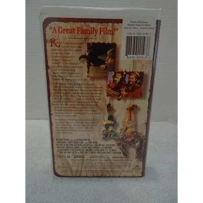 Muppet Treasure Island VHS 1996 Walt Disney Jim Henson Tim Curry Kermit - Thumbnail 3