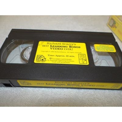 Richard Scarry's Best Learning Songs Video Ever! VHS 1993 Busytown Animated - Thumbnail 4