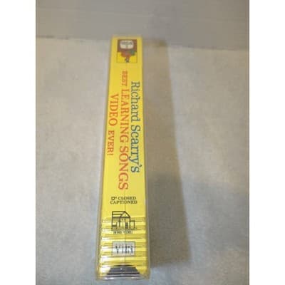 Richard Scarry's Best Learning Songs Video Ever! VHS 1993 Busytown Animated - Thumbnail 2
