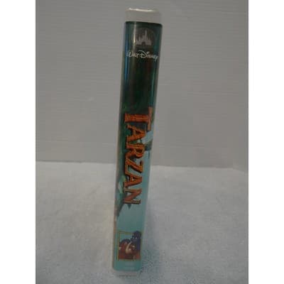 Walt Disney Tarzan VHS 2000 Clamshell Case THX Certified G Rated Animated - Thumbnail 2