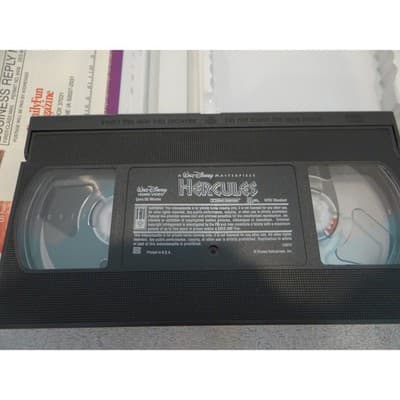 Disney Hercules VHS 1998 Masterpiece Collection Clamshell Case G Rated - Thumbnail 4