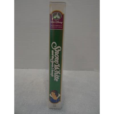 Disney Snow White and the Seven Dwarfs VHS 1994 Masterpiece Collection - Thumbnail 2