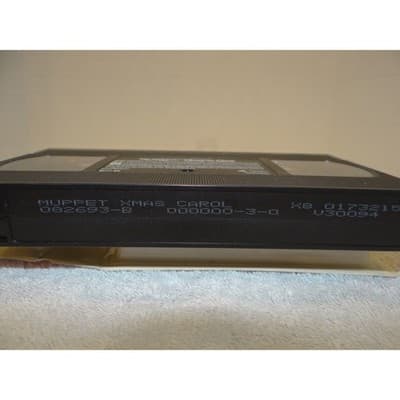 The Muppet Christmas Carol VHS 1993 Disney Jim Henson Michael Caine Clamshell G - Thumbnail 5