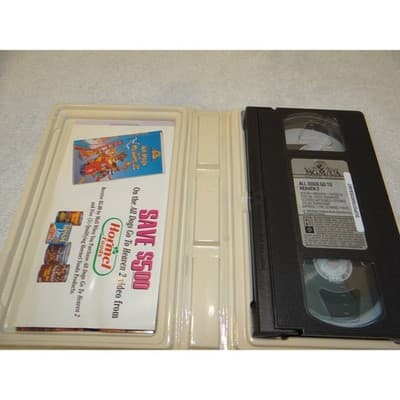 All Dogs Go To Heaven 2 VHS 1996 MGM/UA Animated Musical Charlie Sheen Clamshell - Thumbnail 5