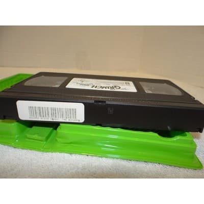 How The Grinch Stole Christmas VHS Jim Carrey Green Clamshell Case 2000 PG - Thumbnail 7