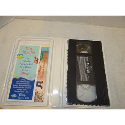 Disney The Little Mermaid VHS Masterpiece Collection Special Edition THX 12731 - Thumbnail 4