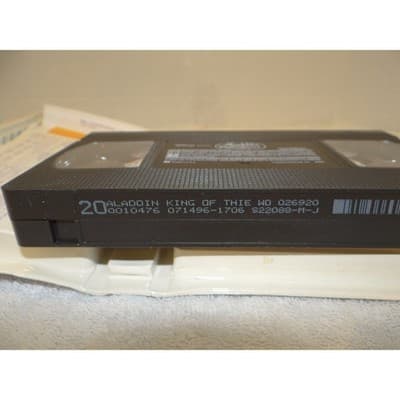 Disney Aladdin and the King of Thieves VHS Robin Williams Clamshell 1996 - Thumbnail 5