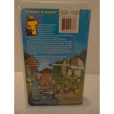 Disney Pixar Toy Story VHS Special Edition Gold Classic Collection 2000 19542 - Thumbnail 3