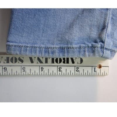 The White Company White Label Brompton Boyfriend Fit Jeans Light Wash Size 4 - Thumbnail 6