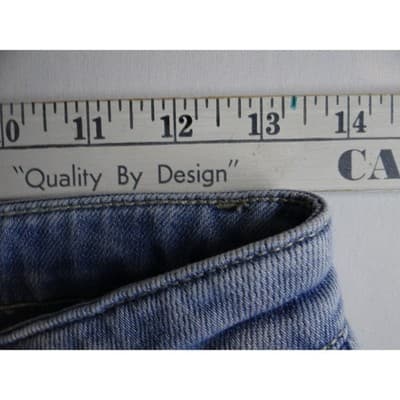The White Company White Label Brompton Boyfriend Fit Jeans Light Wash Size 4 - Thumbnail 4