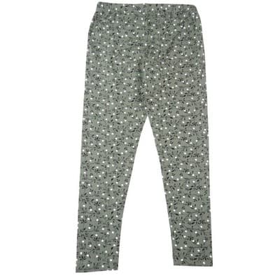 Old Navy Womens Sage Green Floral Print Cotton Spandex Leggings Size M 2305 - Thumbnail 3