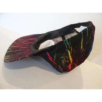 Vintage Multicolor AIS Automotive Cap with USA Map Design - Thumbnail 2