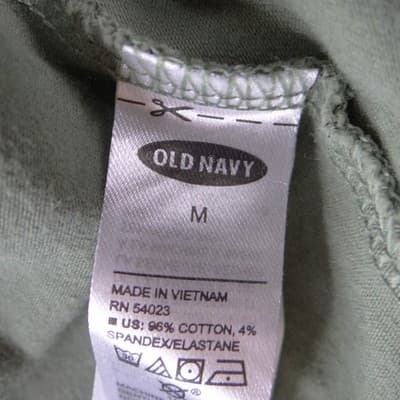 Old Navy Womens Sage Green Floral Print Cotton Spandex Leggings Size M 2305 - Thumbnail 2