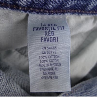 American Eagle Outfitters Favorite Flare Jeans Light Wash Blue 100% Cotton 14 - Thumbnail 3