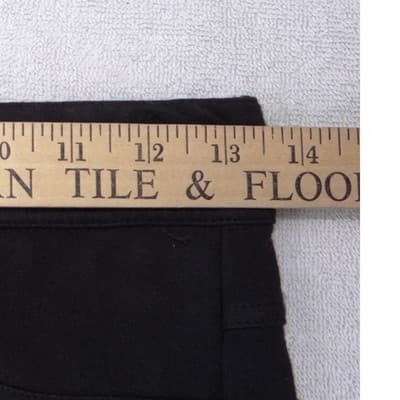 GB Womens High Waisted Skinny Pants Black Stretch Slim Fit Size M - Thumbnail 4