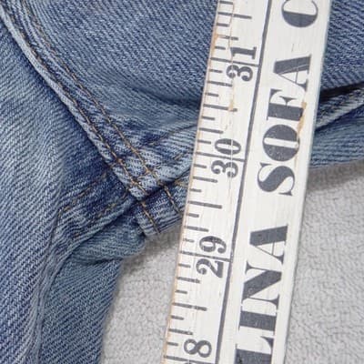 American Eagle Outfitters Favorite Flare Jeans Light Wash Blue 100% Cotton 14 - Thumbnail 6